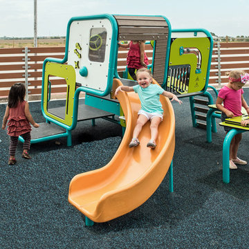 No Fault Safety Surface for residential and commercial playgrounds.