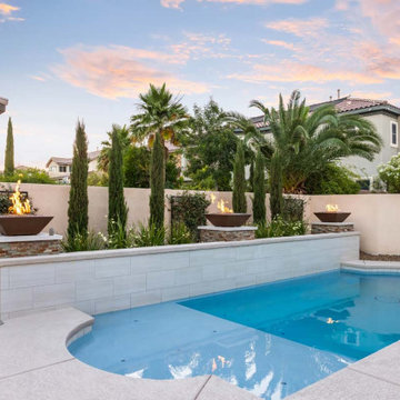 Solstice Escape: A Luxe Backyard Oasis by Quality Pros"