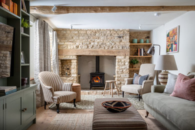 Inspiration for a living room in Gloucestershire.