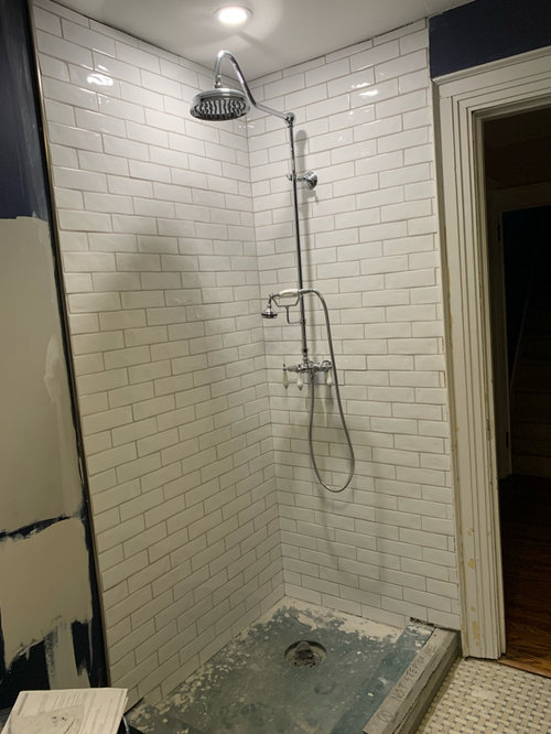 Showerhead Blocking Recessed Light, How To Remove Recessed Light Fixture In Shower