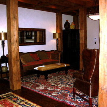 Entryway Foyer Timbers, Ski Camp Yellowstone Club