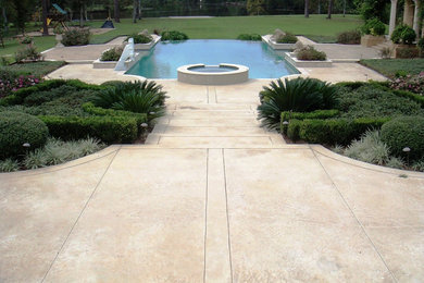 Troweled Concrete Overlay