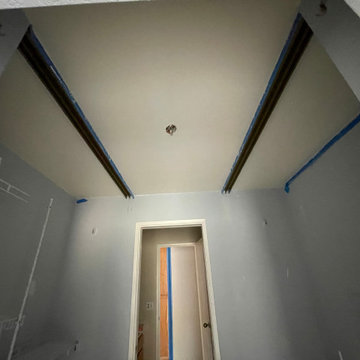 Condo Facelift, paint, smooth ceiling, can lights