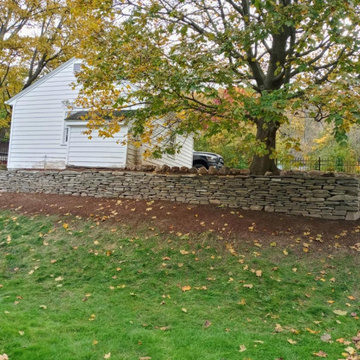 dry stacked wall