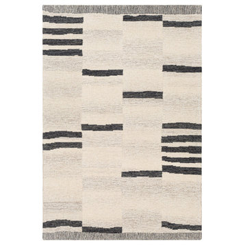 Granada GND-2330 Hand Tufted Wool Area Rug, 6' X 9'