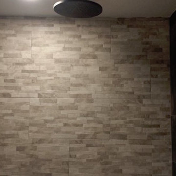 Stone Shower and Bathroom