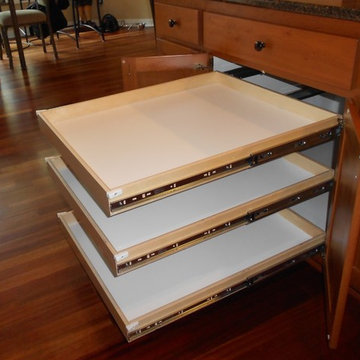 Pull-Out Shelf Pantry Conversion