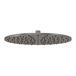 MEIR SHADOW ROUND SHOWER ROSE 300MM SKU: MH06-PVDGM - Shower Heads and Body Sprays
