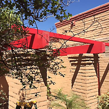 Front Entrance pergola