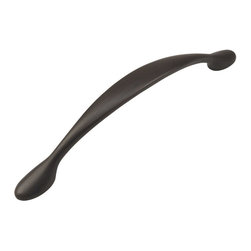 Cosmas - Cabinet Pull, 5" Hole Centers, Oil Rubbed Bronze, Set of 10 - Cabinet And Drawer Handle Pulls