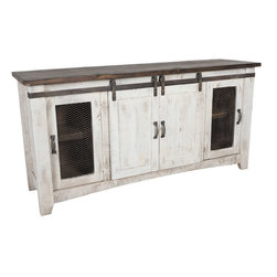 Pueblo 70'' Barn Door TV Stand - Products