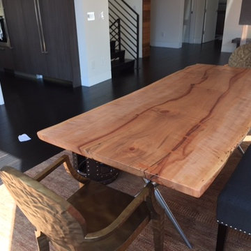 Palo Alto Madrone Live Edge Dining Table