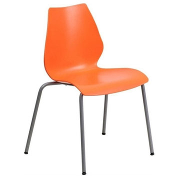 Scranton & Co Stacking Chair in Orange