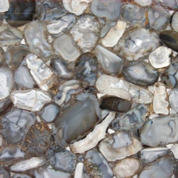 Natural Agate Semi-Precious Slab - Kitchen Countertops