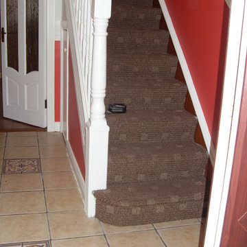 Staircase Renovation Steps & Glass Accessories
