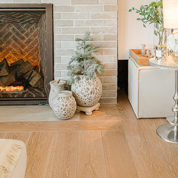 Waterfront Home | Wide Plank White Oak Champagne