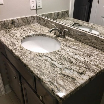 Blue Dunes Granite Install
