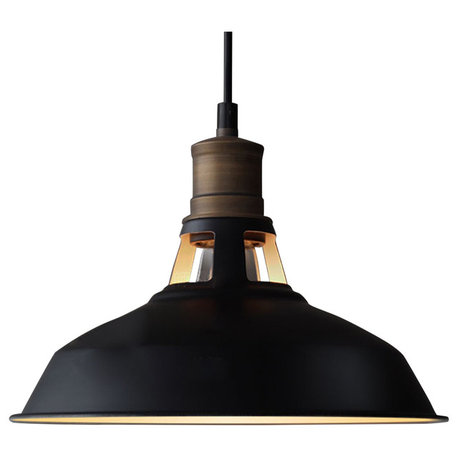 Barn Mini Metal Pendant Light 1 Light, Hardwire