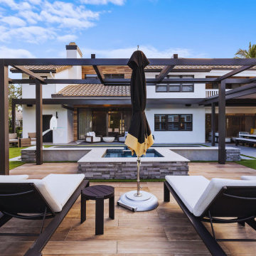 Escape To Backyard Bliss With Our Latest Backyard Renovation In Boca Raton