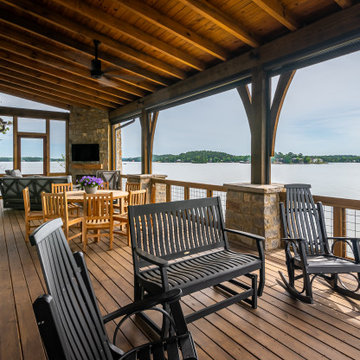 Porch with Automatic Screens