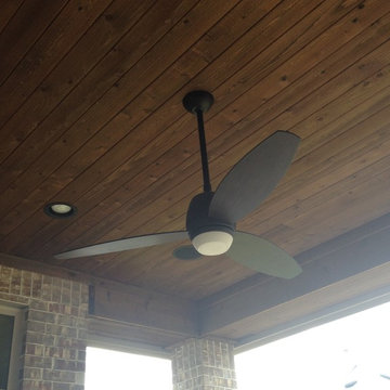 Cedar Tongue and Groove Ceiling