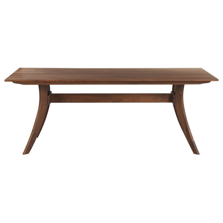 Florence Rectangular Dining Table Small Walnut