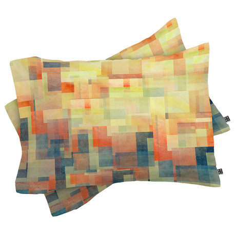 Deny Designs Jacqueline Maldonado Cubism Dream Pillow Shams, King