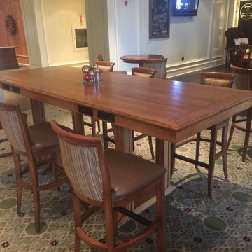 Restaurant/Hotel Refinished Tables for J.W.Marriott