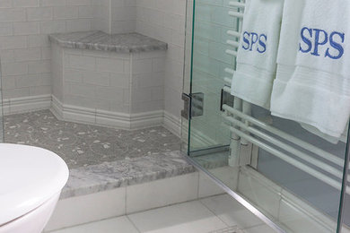 Inspiration for a timeless bathroom remodel in Boston