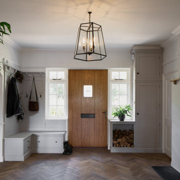 Arts & Crafts House, Bootroom & Bookcase