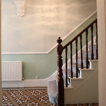 Grand Hallway Transformation & Restoration in Balham