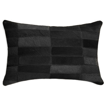 Torino Madrid Pillow 12"x20", Black