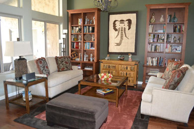 Living room photo in Phoenix
