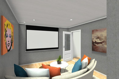 Movie rooms by Bozville