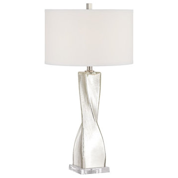 Pacific Coast Orin Table Lamp 45G83 - Silver Mercure