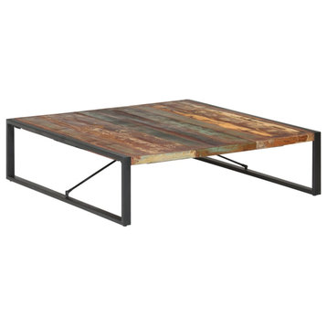 vidaXL Coffee Table End Sofa Table Living Room Furniture Solid Reclaimed Wood