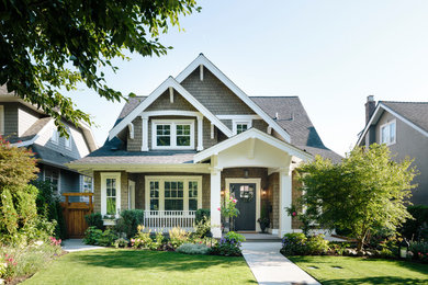 Minimalist exterior home photo in Vancouver