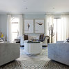Room of the Day: Cool Grays Replace Beige in a Glam Space