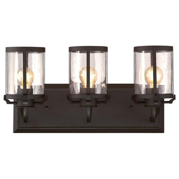 Westinghouse 6368100 Colville 3 Light 11" Tall Wall Sconce - Oil Rubbed Bronze