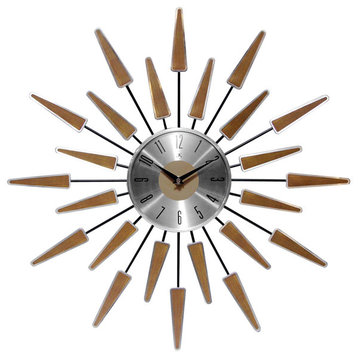 Satellite 23 Mid-Century Modern Vintage Wall Clock