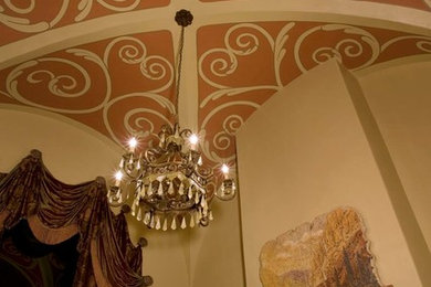 Living room - traditional living room idea in Austin