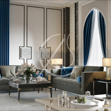 Modern Arabic Majlis Design