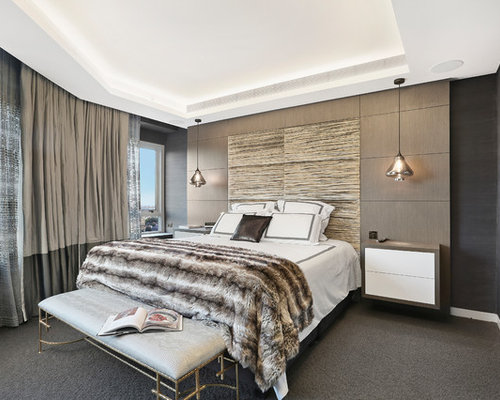 Our 25 Best Bedroom with Black Walls Ideas & Remodeling Pictures | Houzz