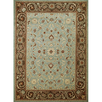 Concord Global Chester 9736 Flora Rug 3'3"x4'7" Blue Rug
