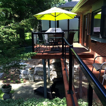 Aluminum and Glass Deck Railings - 101