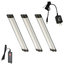 Lightkiwi T8668 6" Warm White Modular LED Under Cabinet Lighting 3-Panel Kit