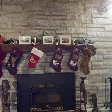 Rustic Fireplace Mantels