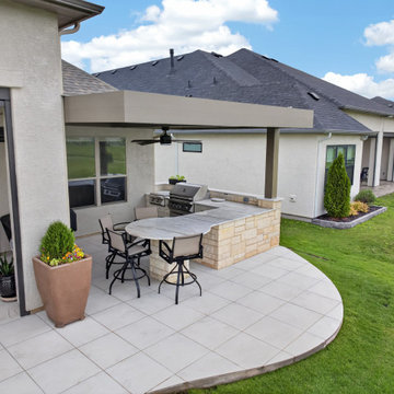 Motorized Louvered Pergola