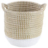 Contemporary Brown Seagrass Storage Basket 41145