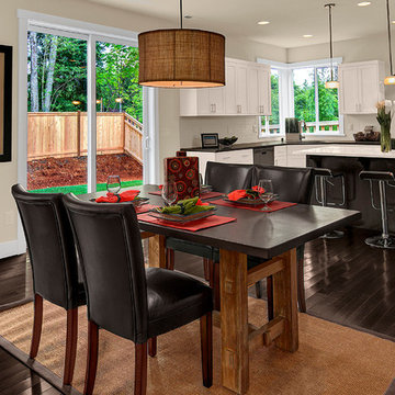 Kitchen Area with Open Floor Plan